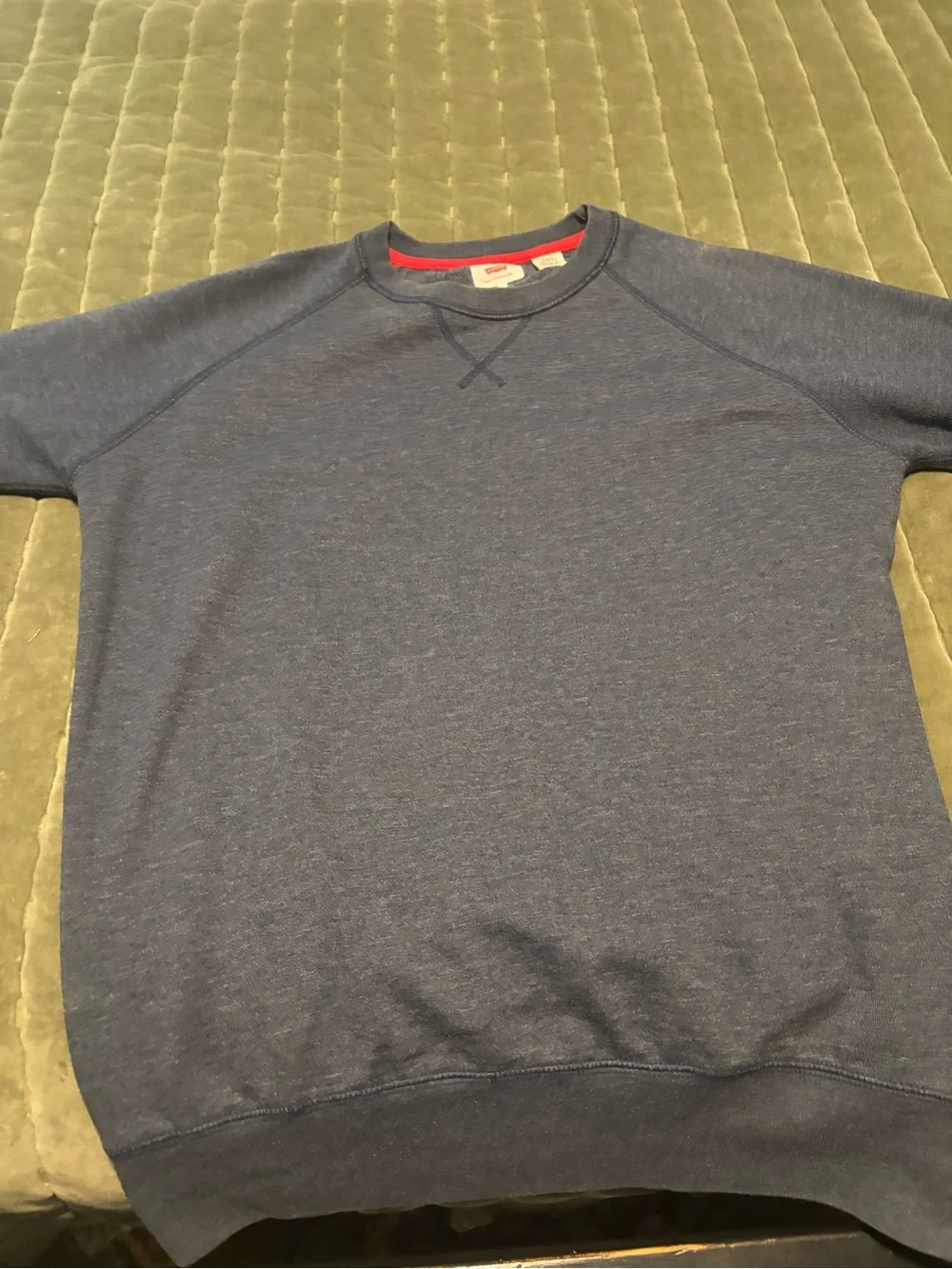 Levi's Heather Navy Crewneck Sweatshirt